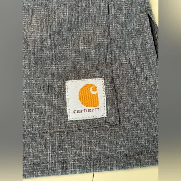 Carhartt Scrub Top Bundle XL Dog Park Print + Gray Force Modern Fit - Picture 10 of 11